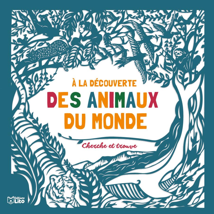 Cherche et trouve: A la découverte des animaux du monde - Dès 6ans Books
