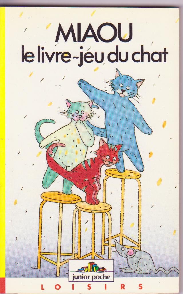 Miaou, le livre-jeu du chat book