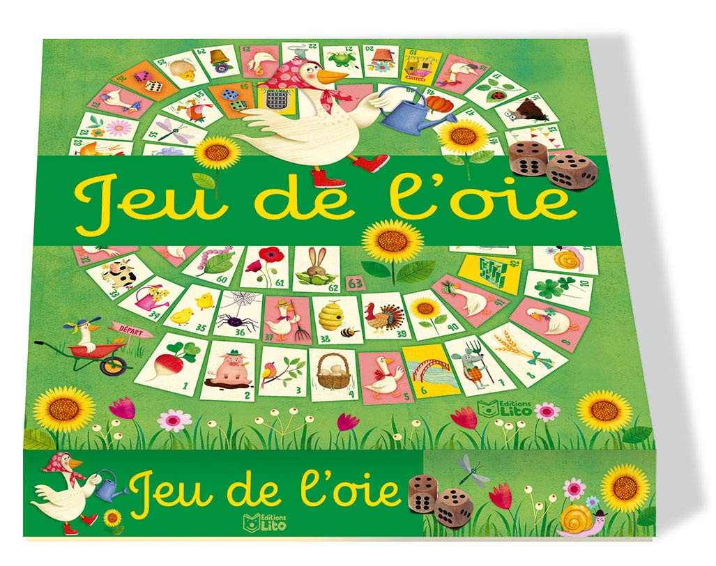 Ma grande boîte à jeux: Jeu de l'oie - Dès 4 ans book