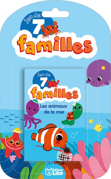 Jeu 7 Familles: Les animaux de la mer - Dès 5 ans book