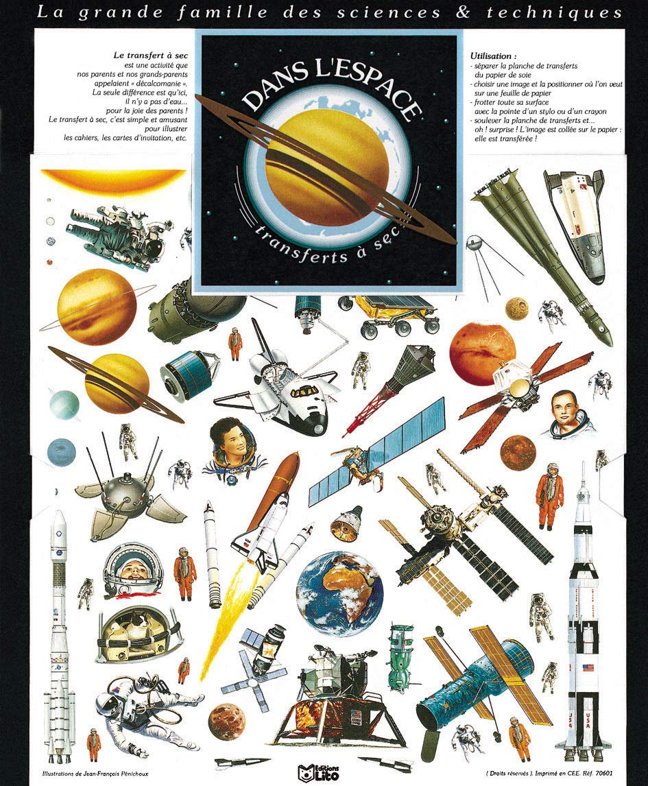 DANS L'ESPACE Books