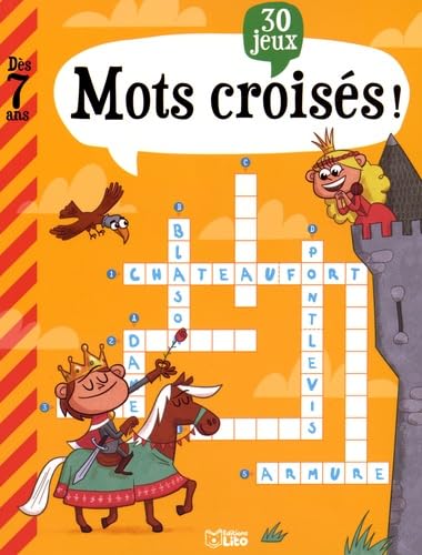 Mon grand livre de jeux: Mots croisés - Dès 7 ans book