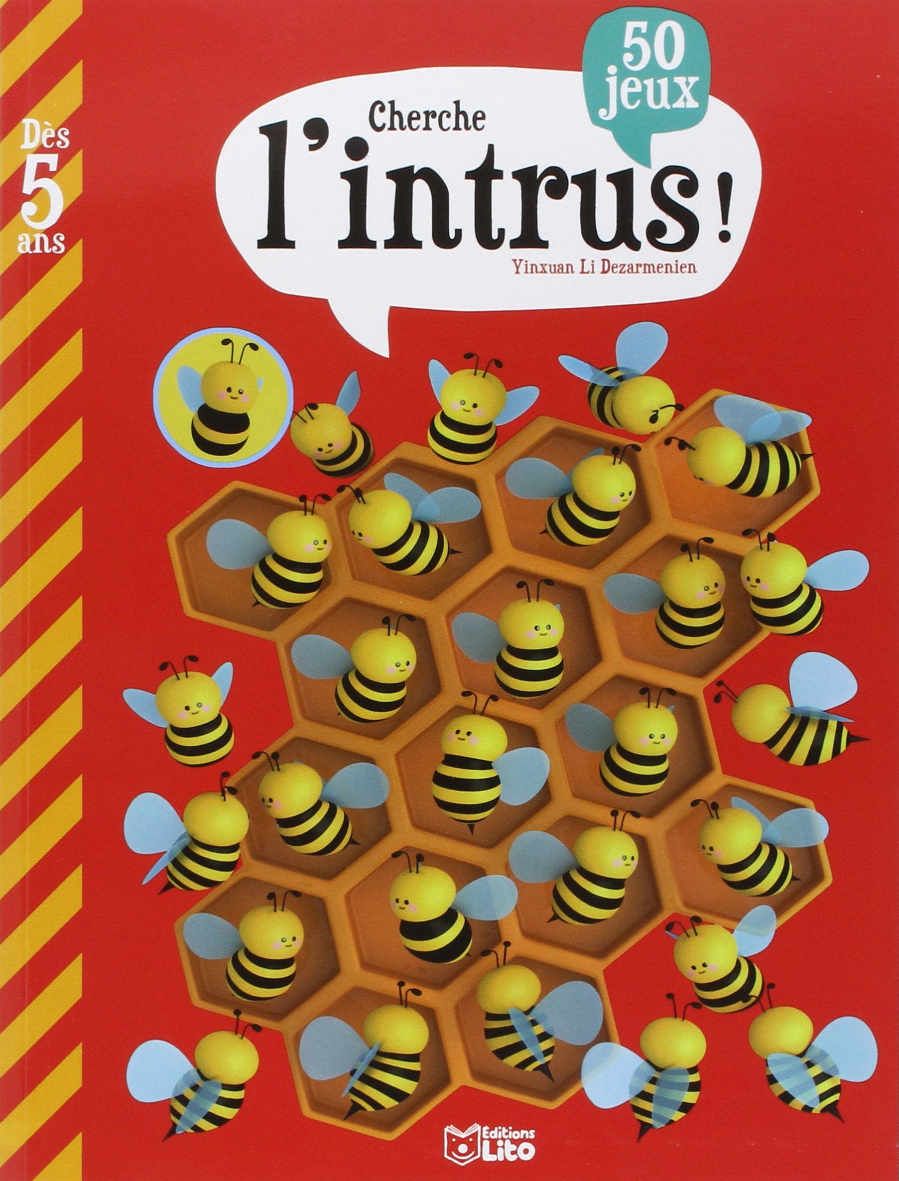 Mon Grand Livre de Jeux : Cherche l'Intrus - Dès 5 ans: 50 jeux, Dès 5 ans Leisure & Fun