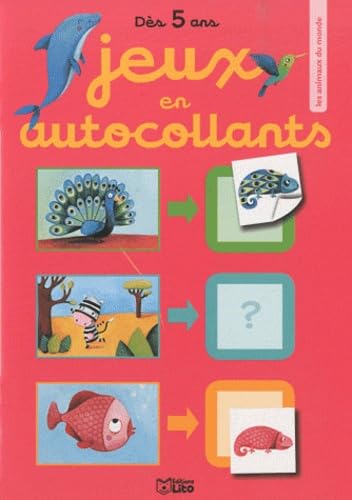 Jeux en autocollants : les animaux du monde Leisure & Fun
