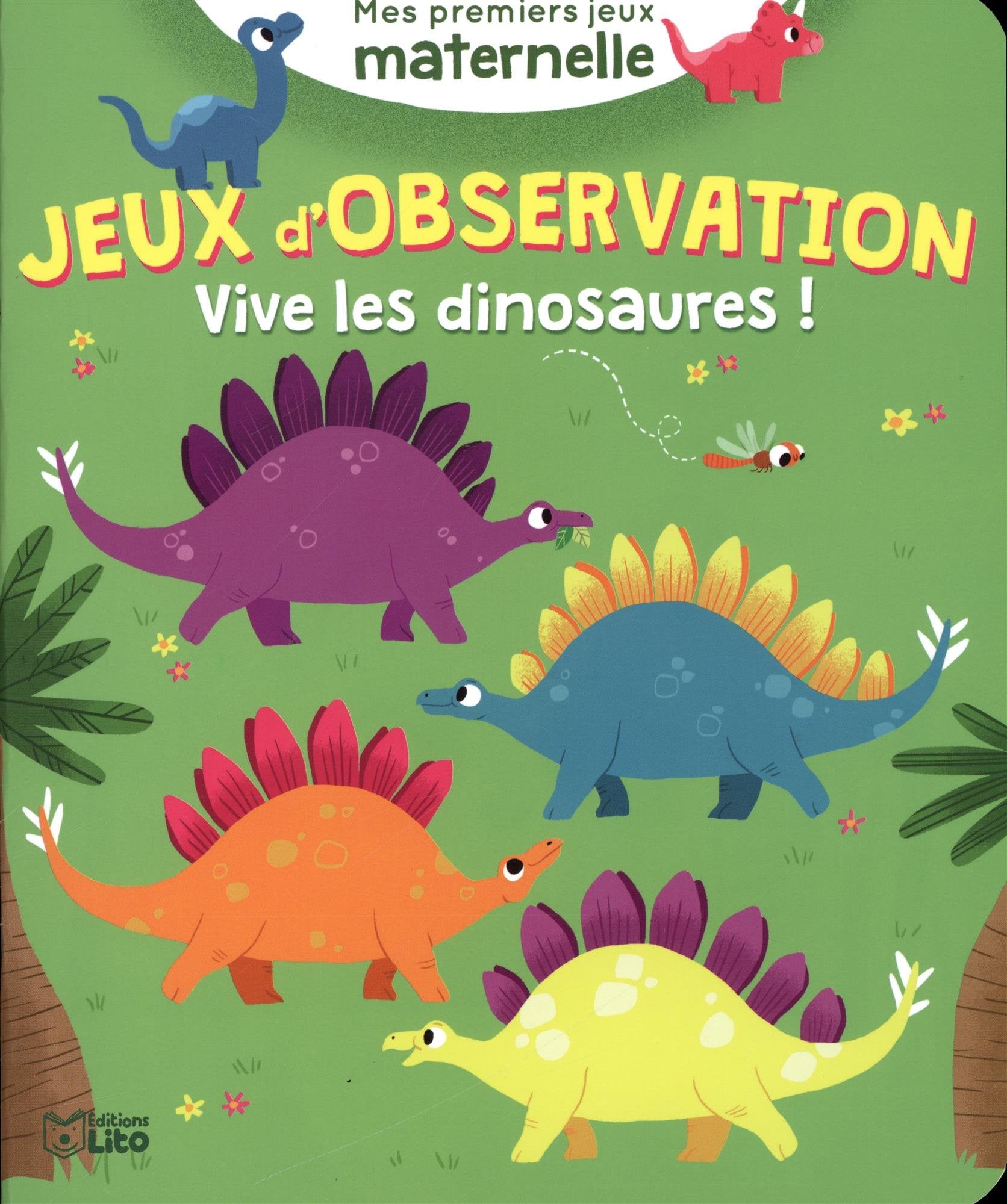 Jeux d'observation: Vive les dinosaures ! book