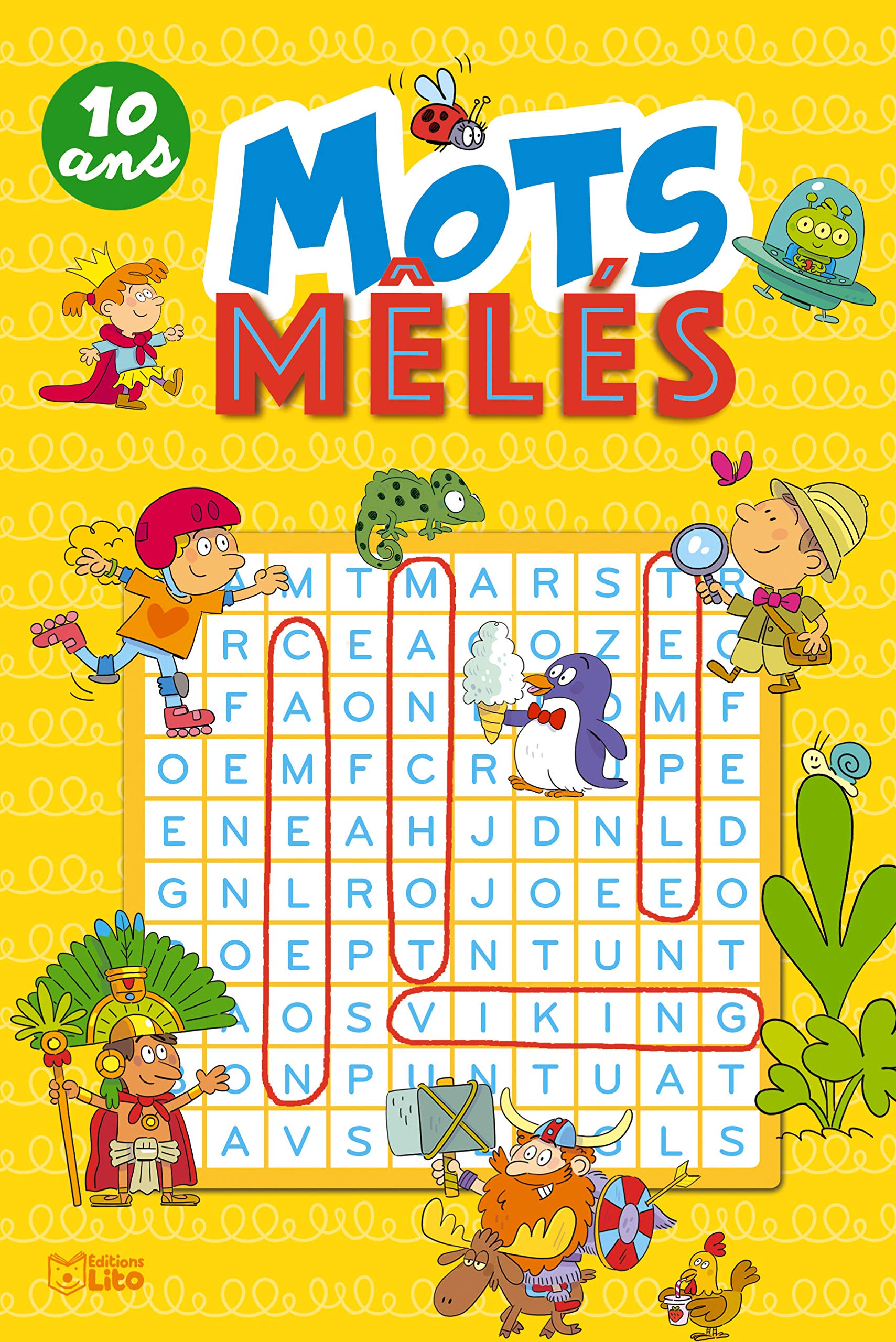 Super bloc jeux: Mots mêlés - Dès 10 ans book