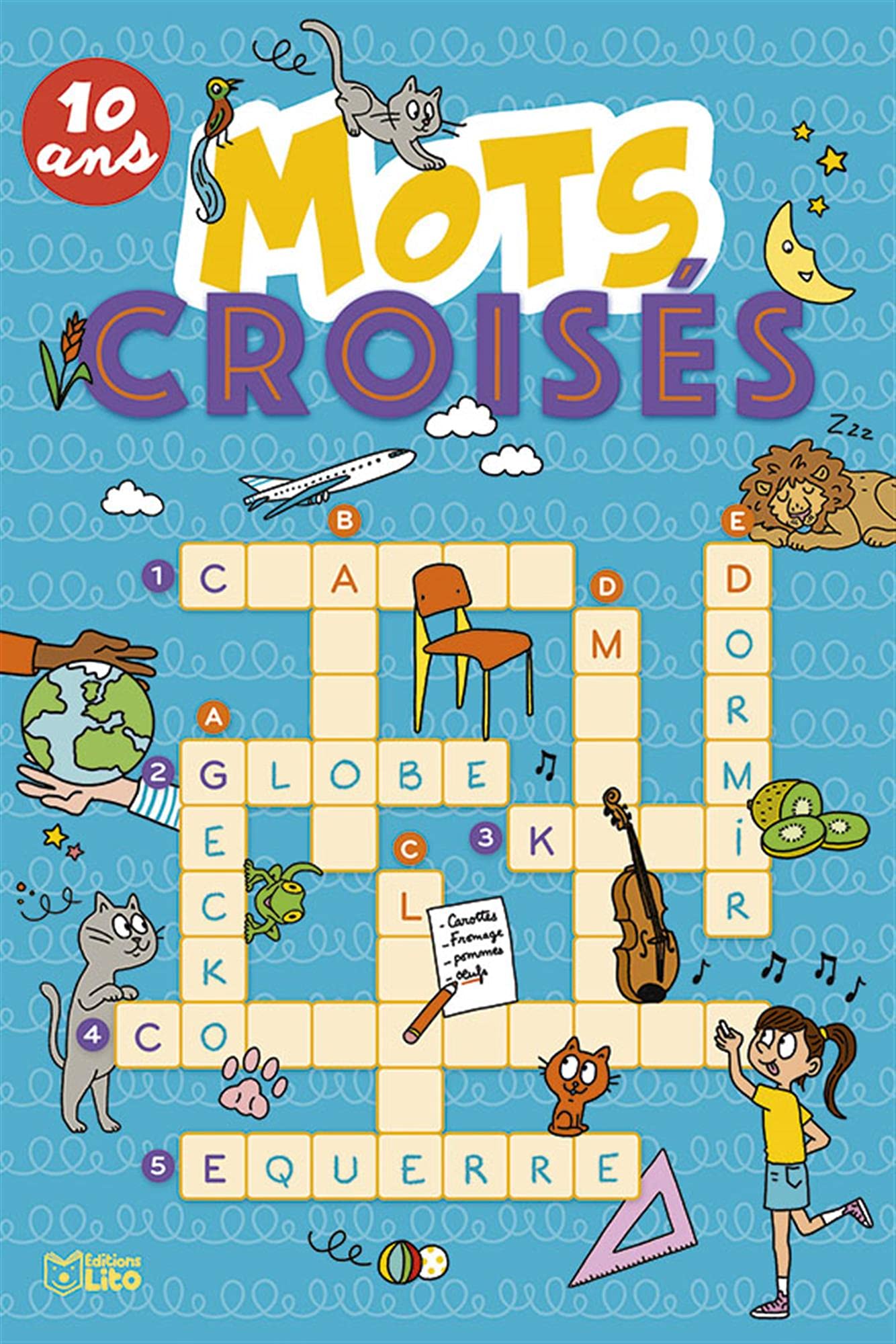Super bloc jeux - Mots croisés - Dès 10 ans book
