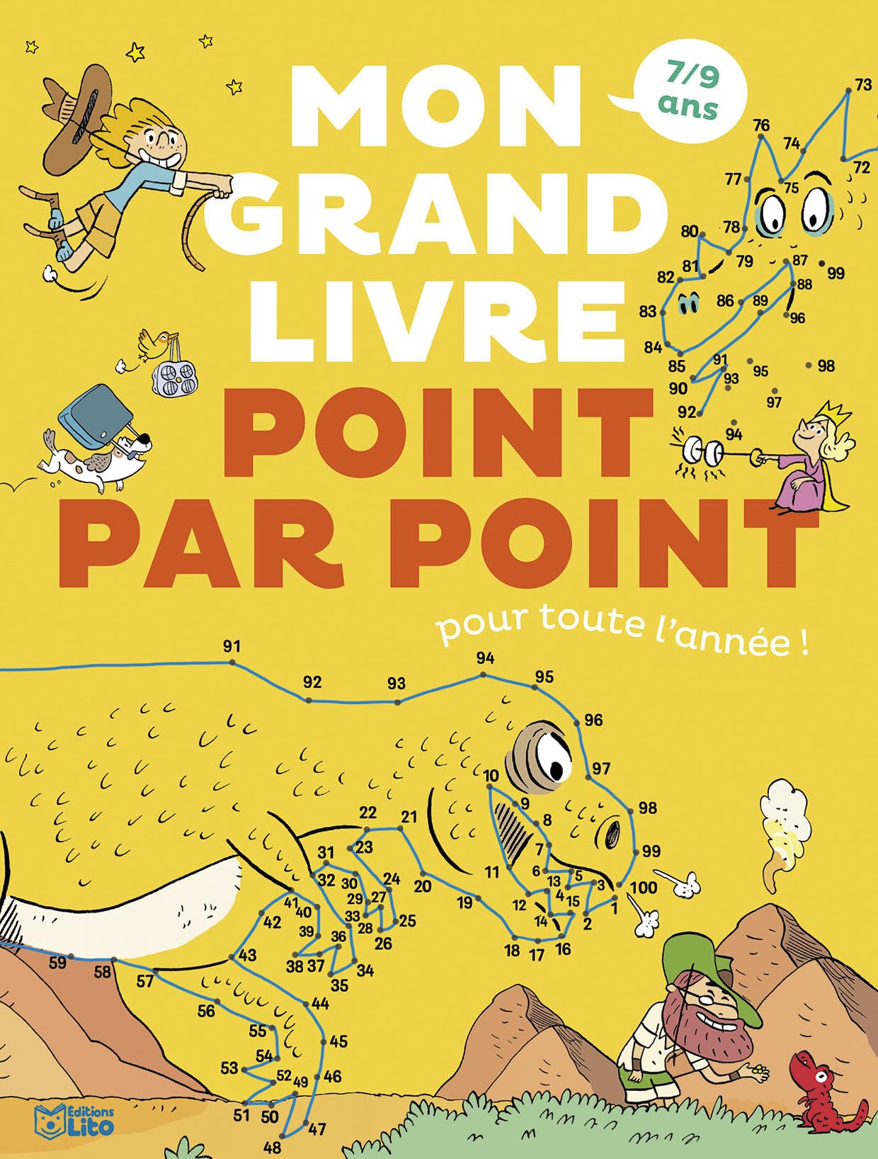 Mon grand livre de point par point pour toute l'année ! - 7/9 ans book