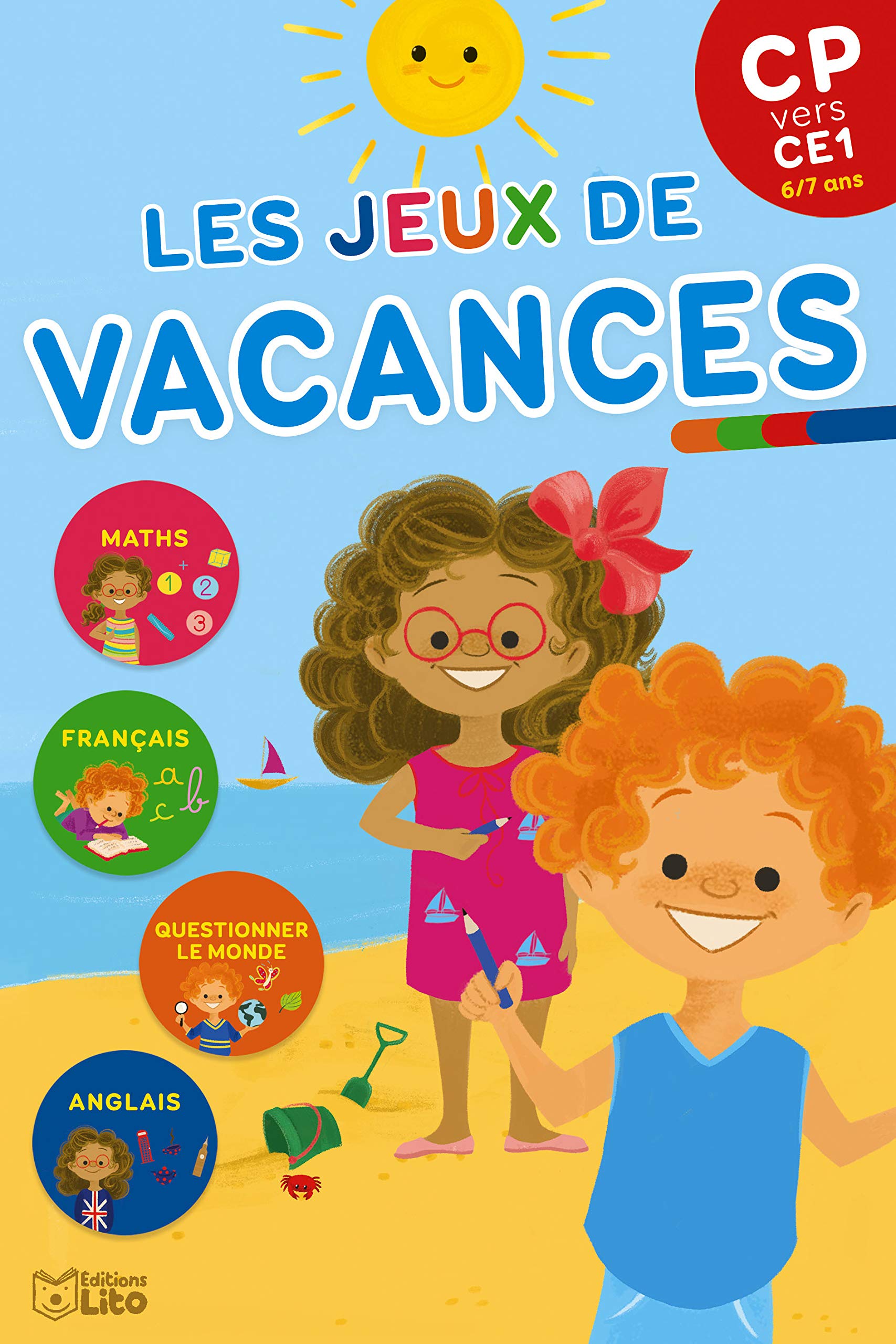 Les jeux de vacances-Du CP au CE1-6/7 ans- Les blocs de vacances Books