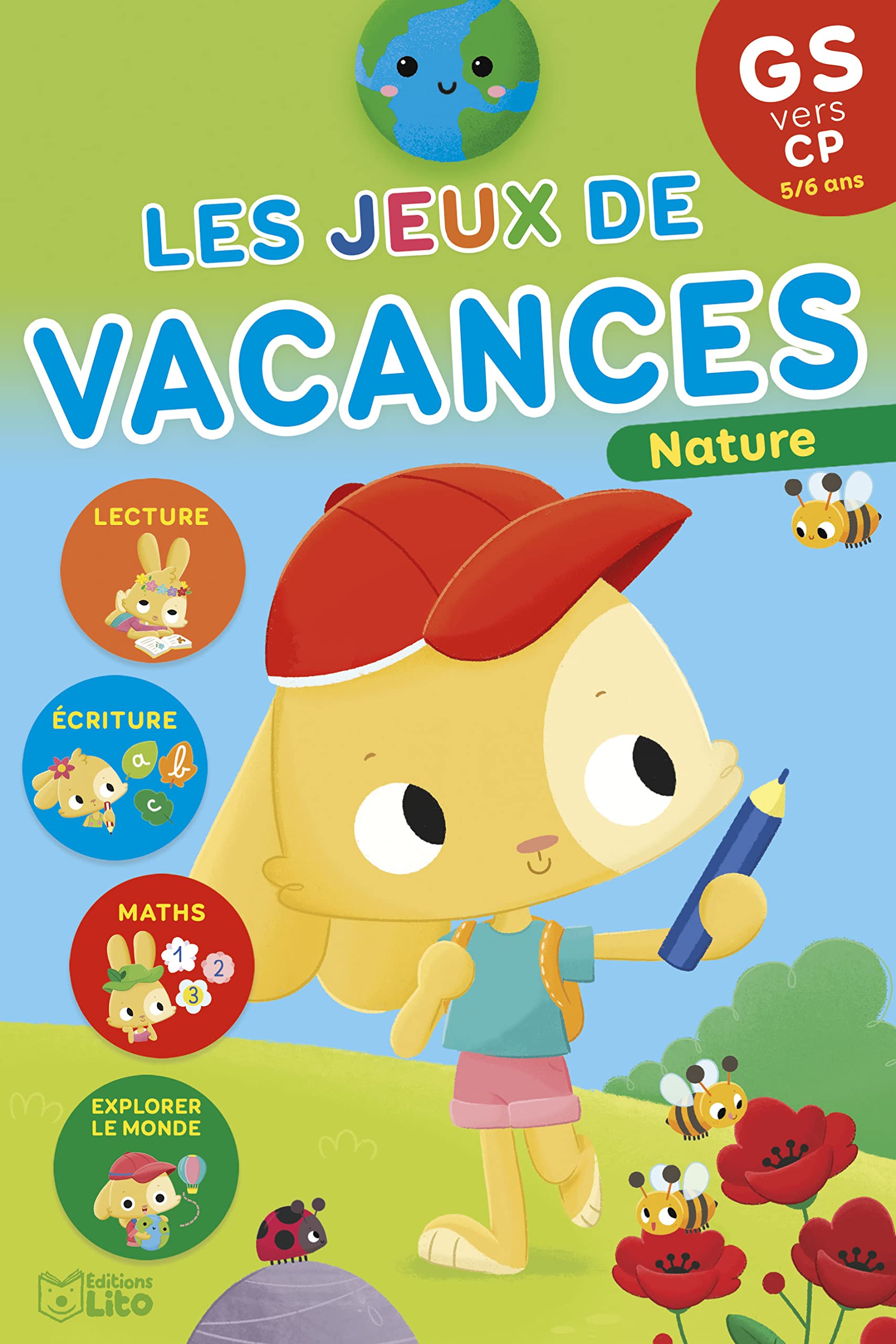 Les Blocs de vacances nature - GS vers CP - 5/6 ans book