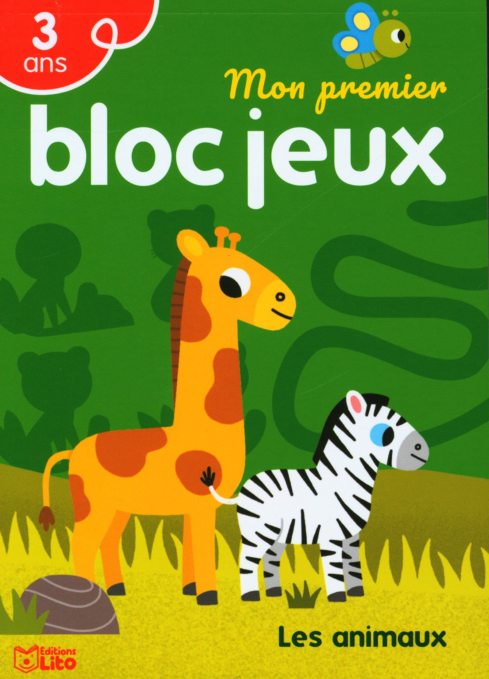 Mon premier bloc jeux : Les animaux - Dès 3 ans Books