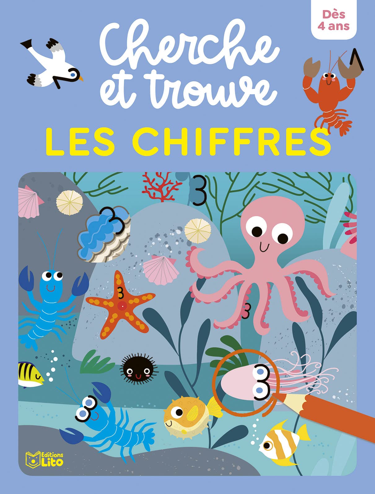 Mon Cherche et trouve éducatif - Les chiffres - Dès 4 ans book