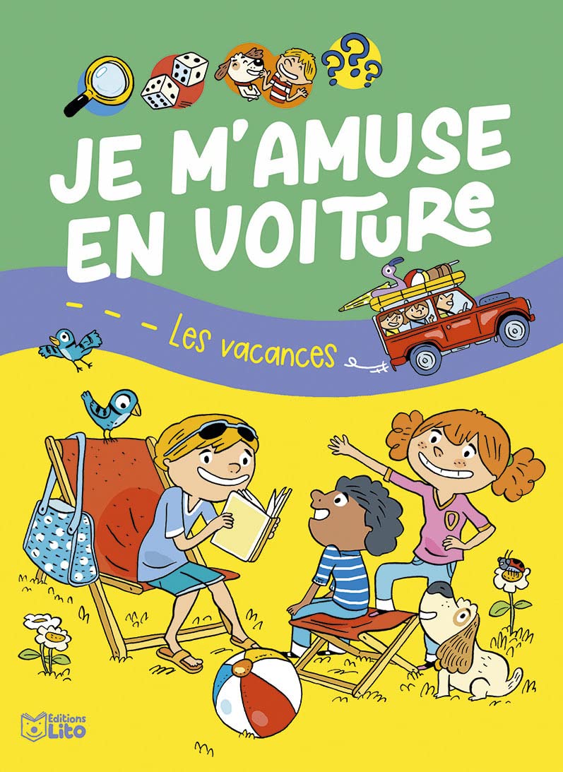 Je m'amuse en voiture- Les vacances - Dès 7 ans Books