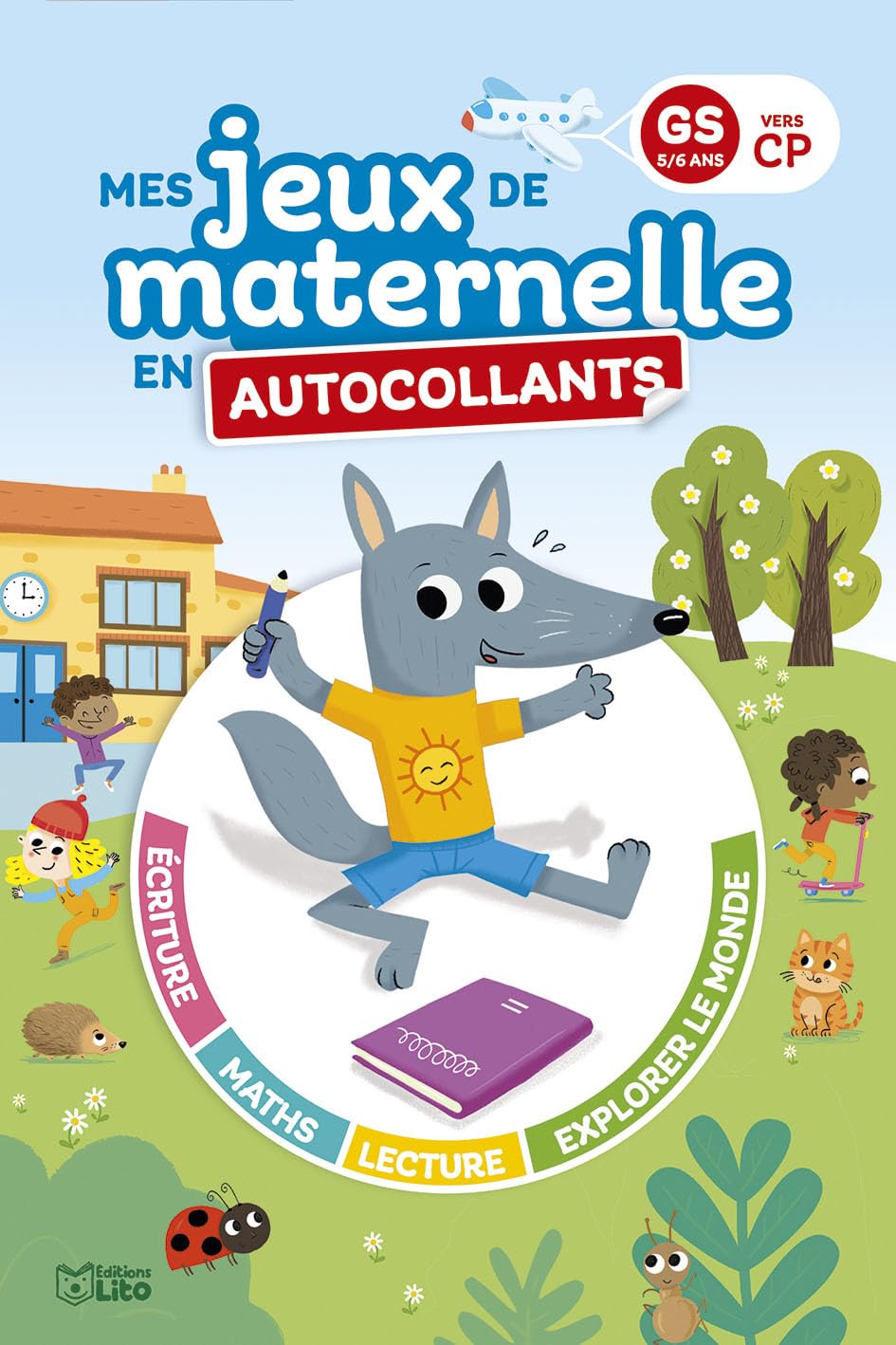 GS vers CP - 5/6 ans: GS vers le CP (Mes jeux de maternelle en autocollants) Books