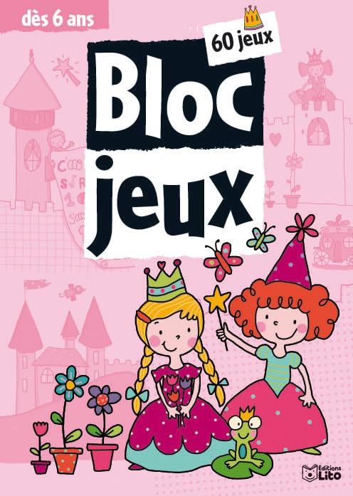 Bloc jeux princesses et fées : Dès 6 ans book