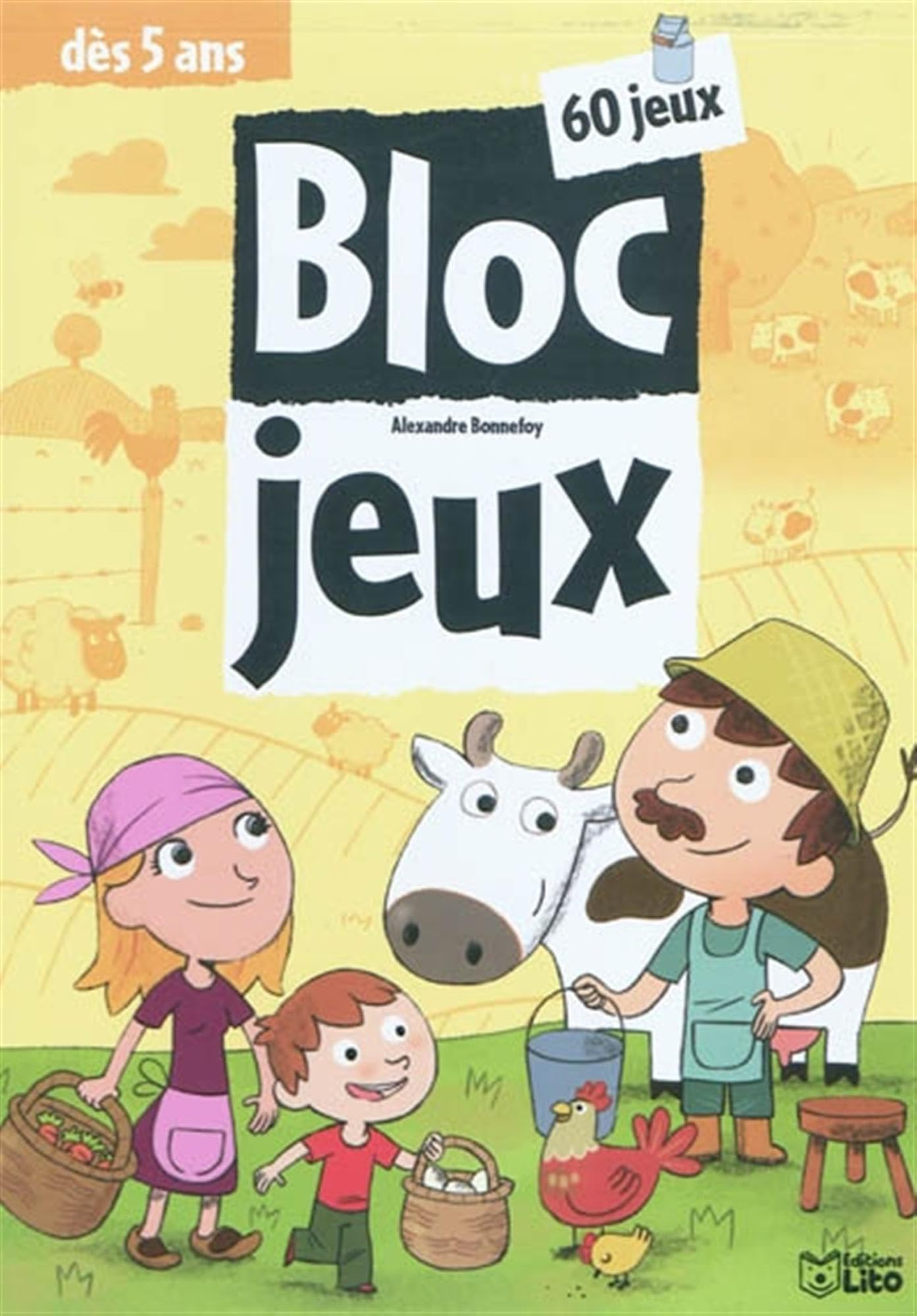 Bloc Jeux à la ferme : Dès 5 ans: Bloc jeux dès 5 ans Leisure & Fun
