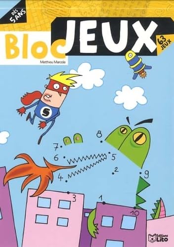 Bloc jeux rigolo dès 5ans : 63 jeux Books