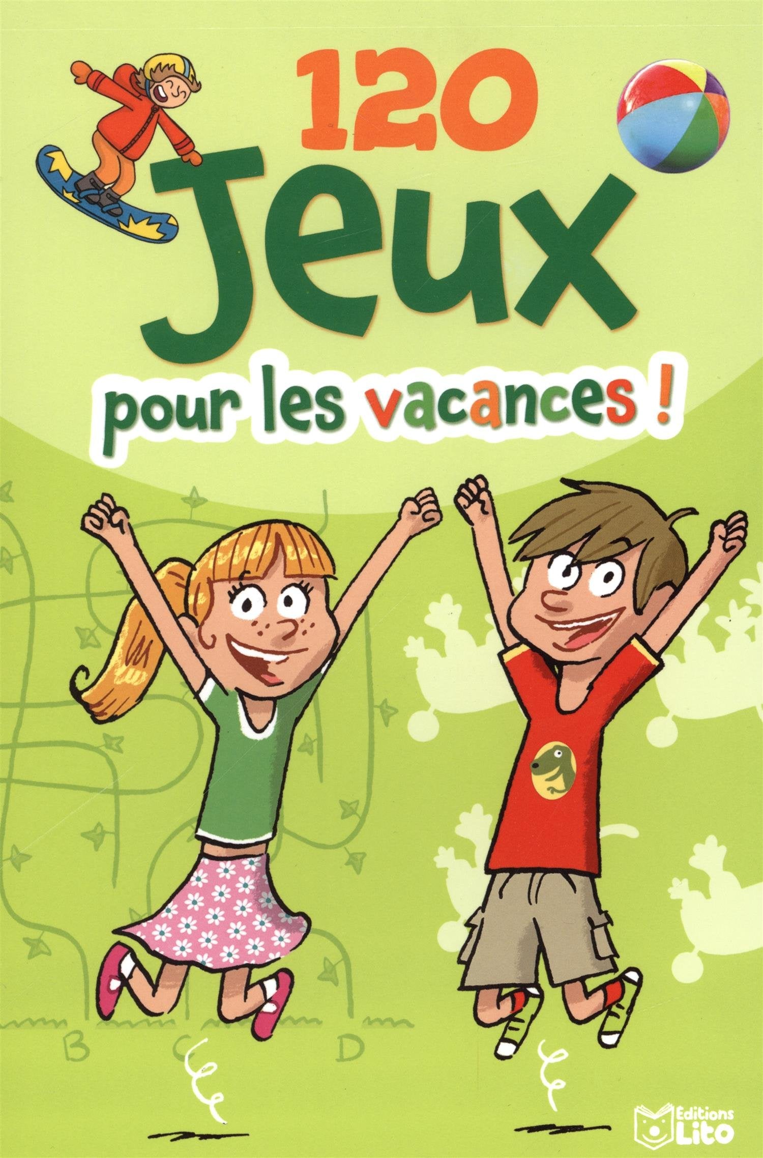 120 Jeux pour les Vacances - De 5 à 8 ans book