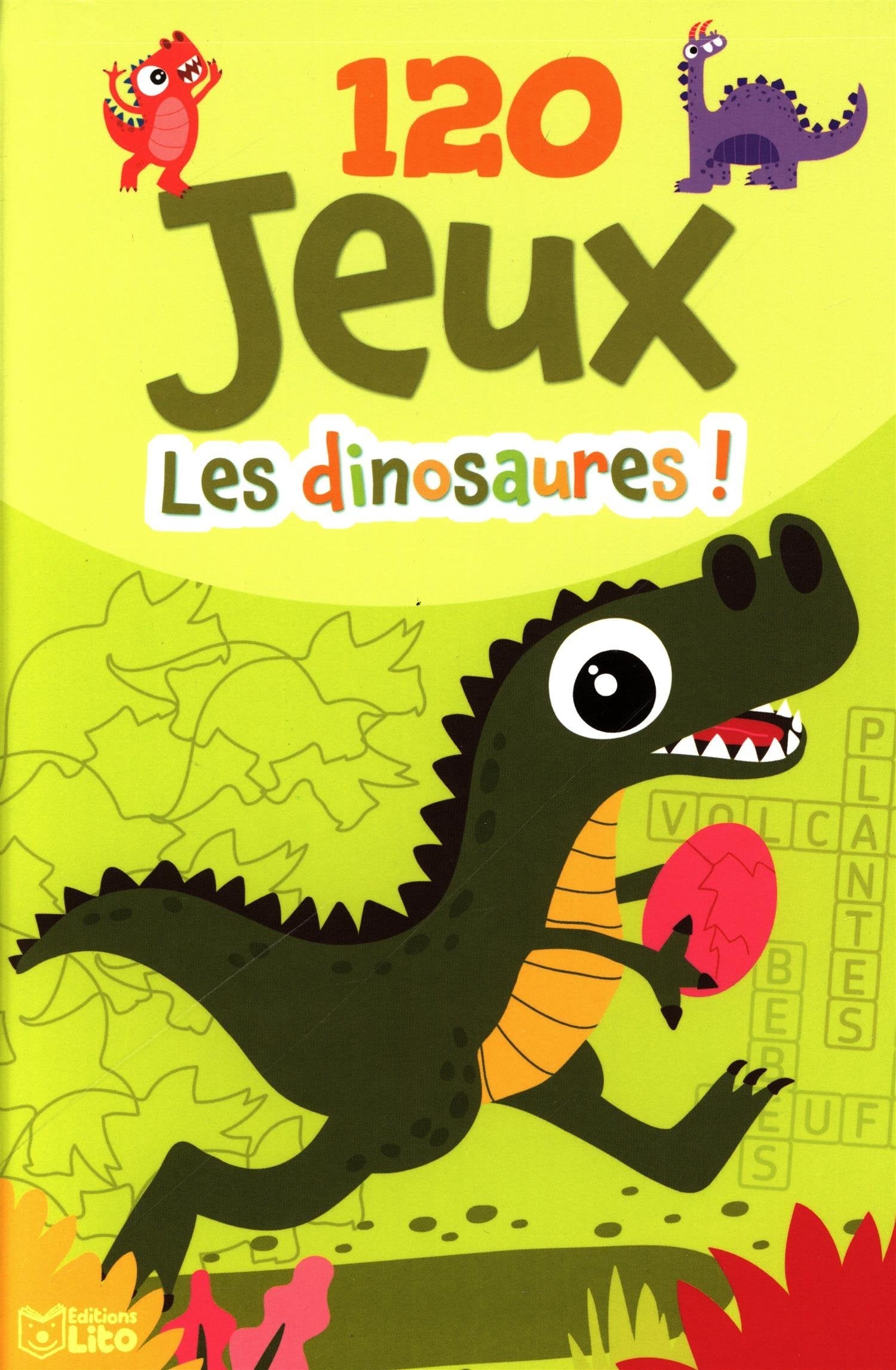 120 jeux les dinosaures ! De 5 à 8 ans book