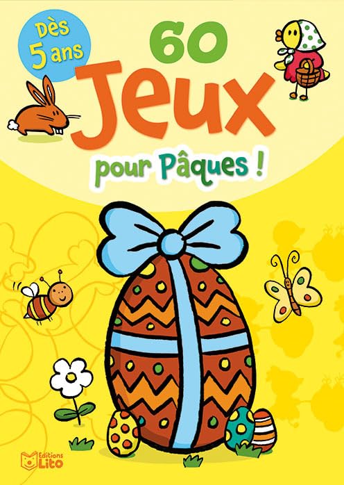 Bloc jeux : 60 jeux pour Pâques ! - Dès 5 ans book