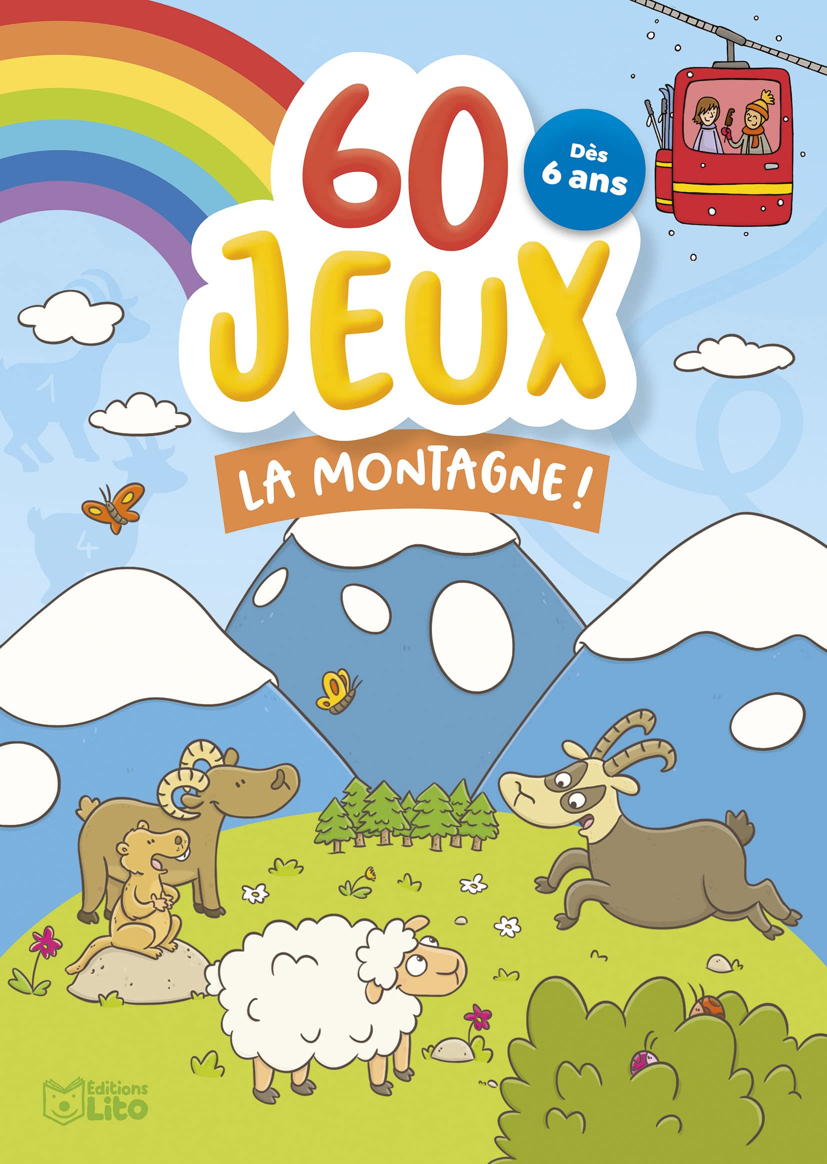 Bloc 60 jeux la montagne - dès 6 ans book