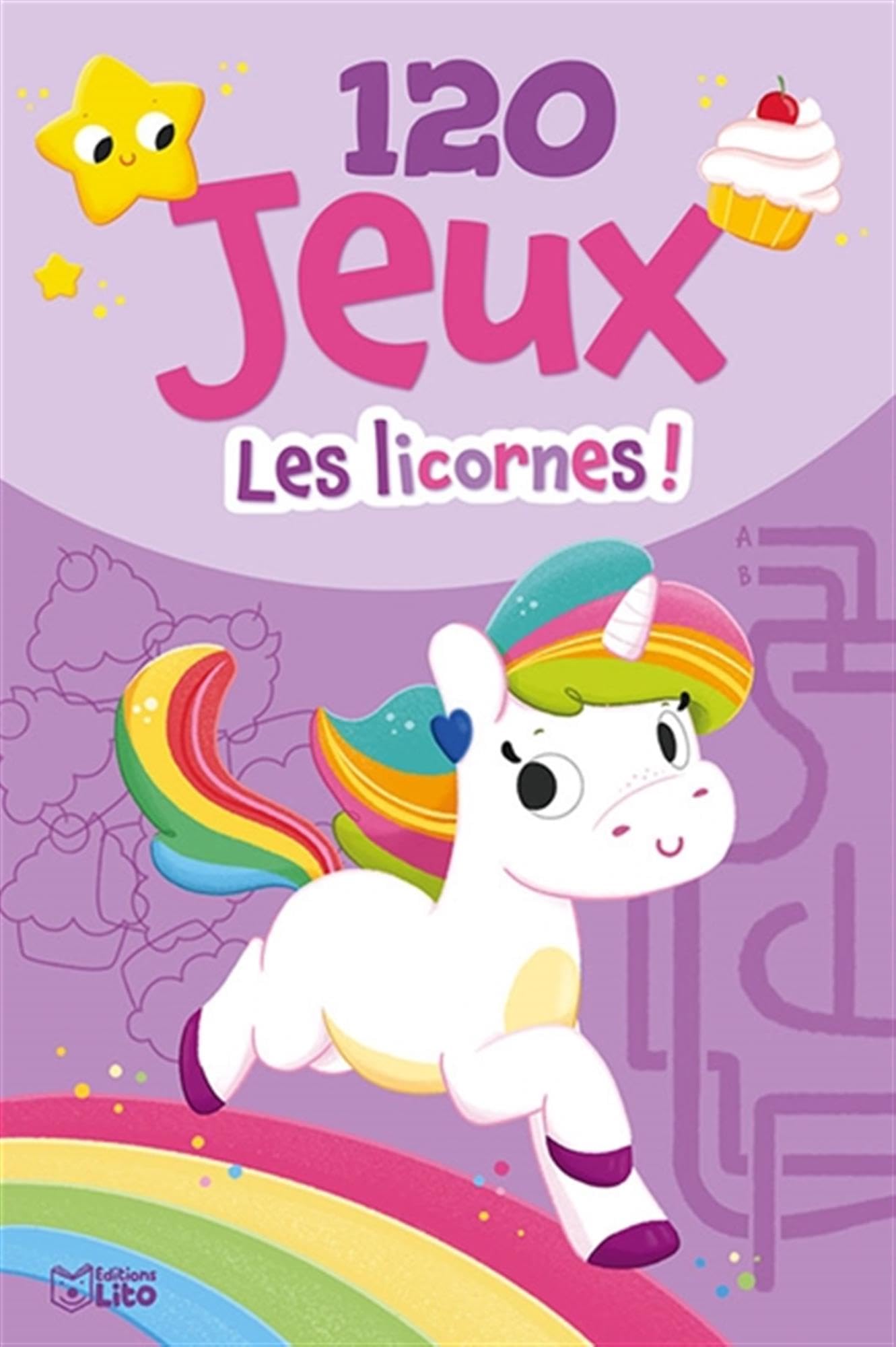 Bloc d'activités 120 Jeux - Les Licornes ! - A partir de 5 ans book