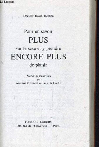 Pour en savoir plus sur le sexe et y prendre encore plus de plaisir book