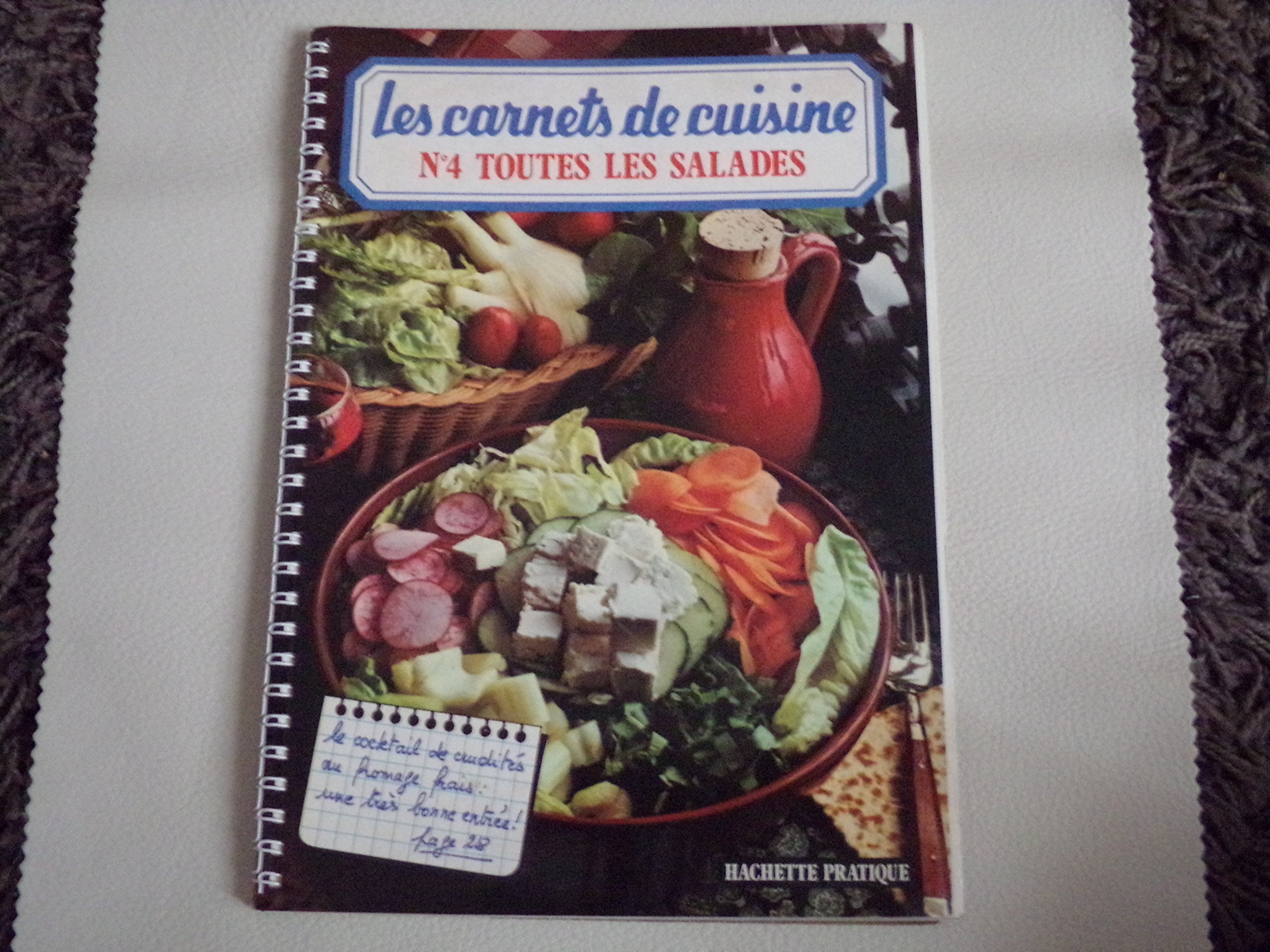 Les Carnets de cuisine : 125 recettes pas à pas par Marianne Comolli Books