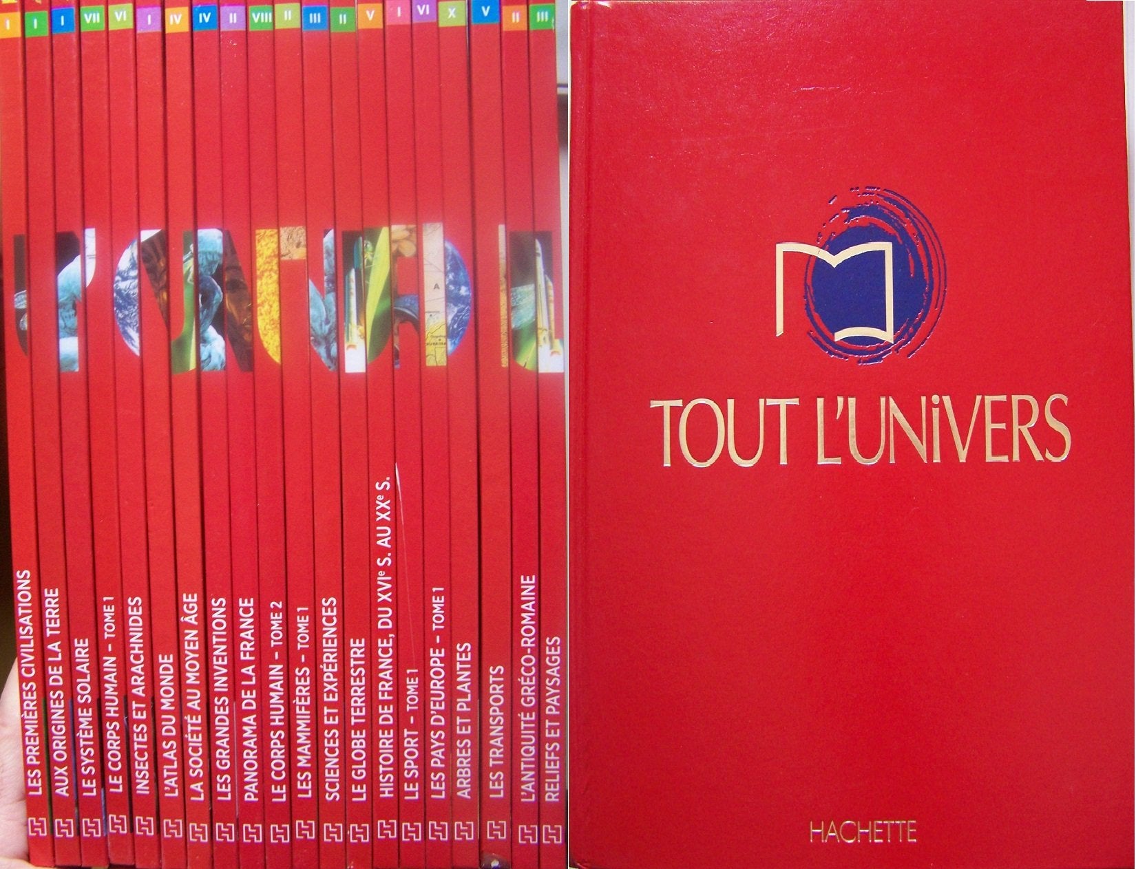 Tout l'univers, 2001-2002 book