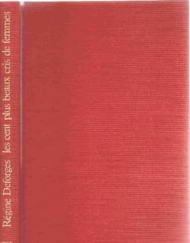 Les Cent plus beaux cris de femmes : Anthologie (C Books