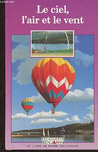 Le ciel, l'air et le vent book