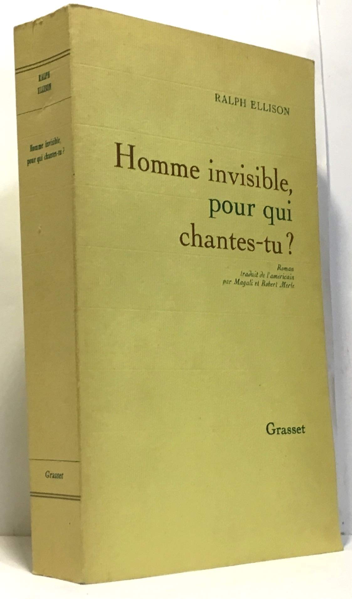 Homme invisible, pour qui chantes-tu ? Books