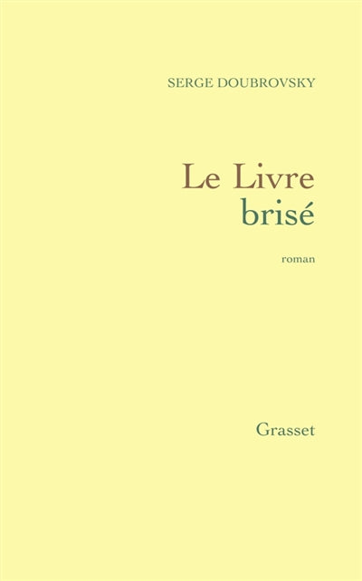 Product Image: Le livre brisé