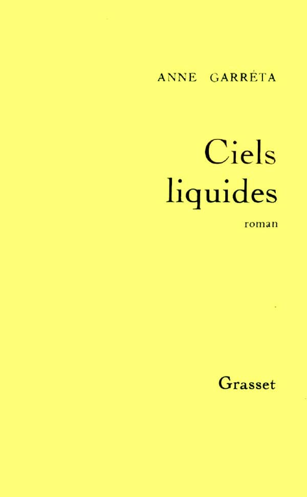 Ciels liquides Contemporary literature