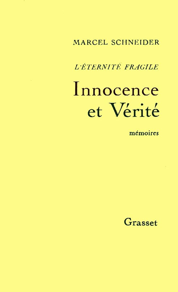 L'éternité fragile T02: Innocence et vérité Contemporary literature
