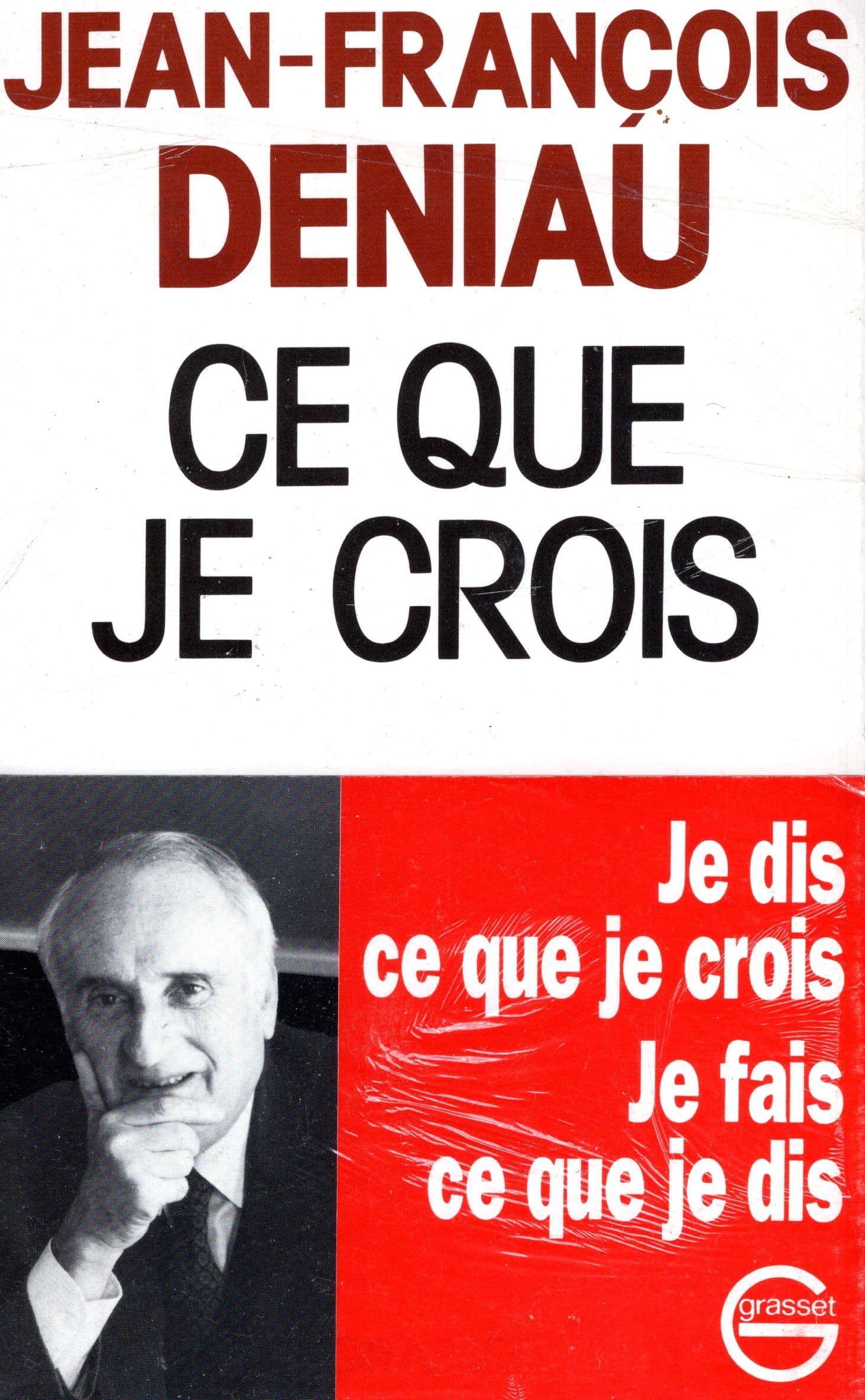 Ce que je crois Essays & Short Stories