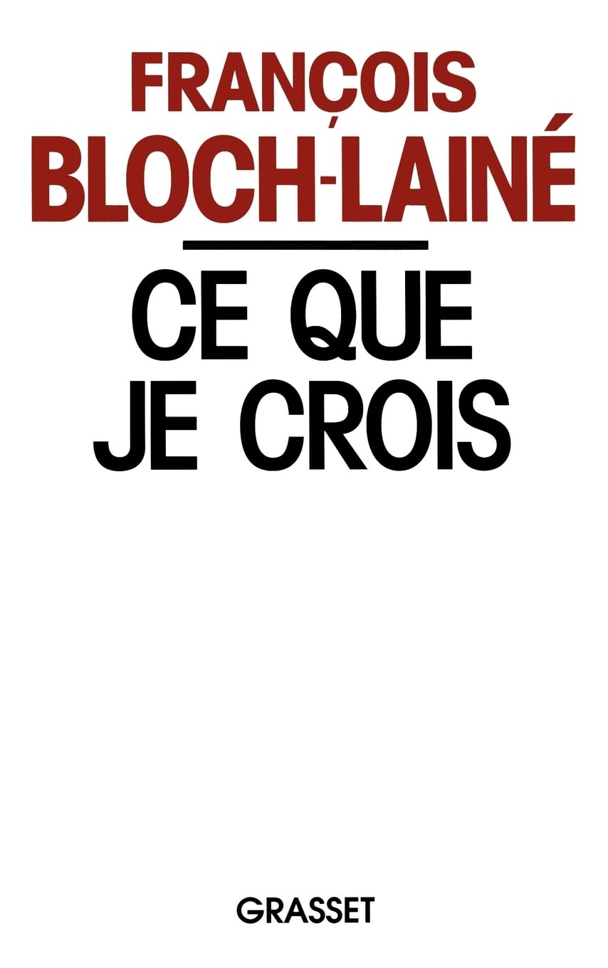 Ce que je crois Essays & Short Stories