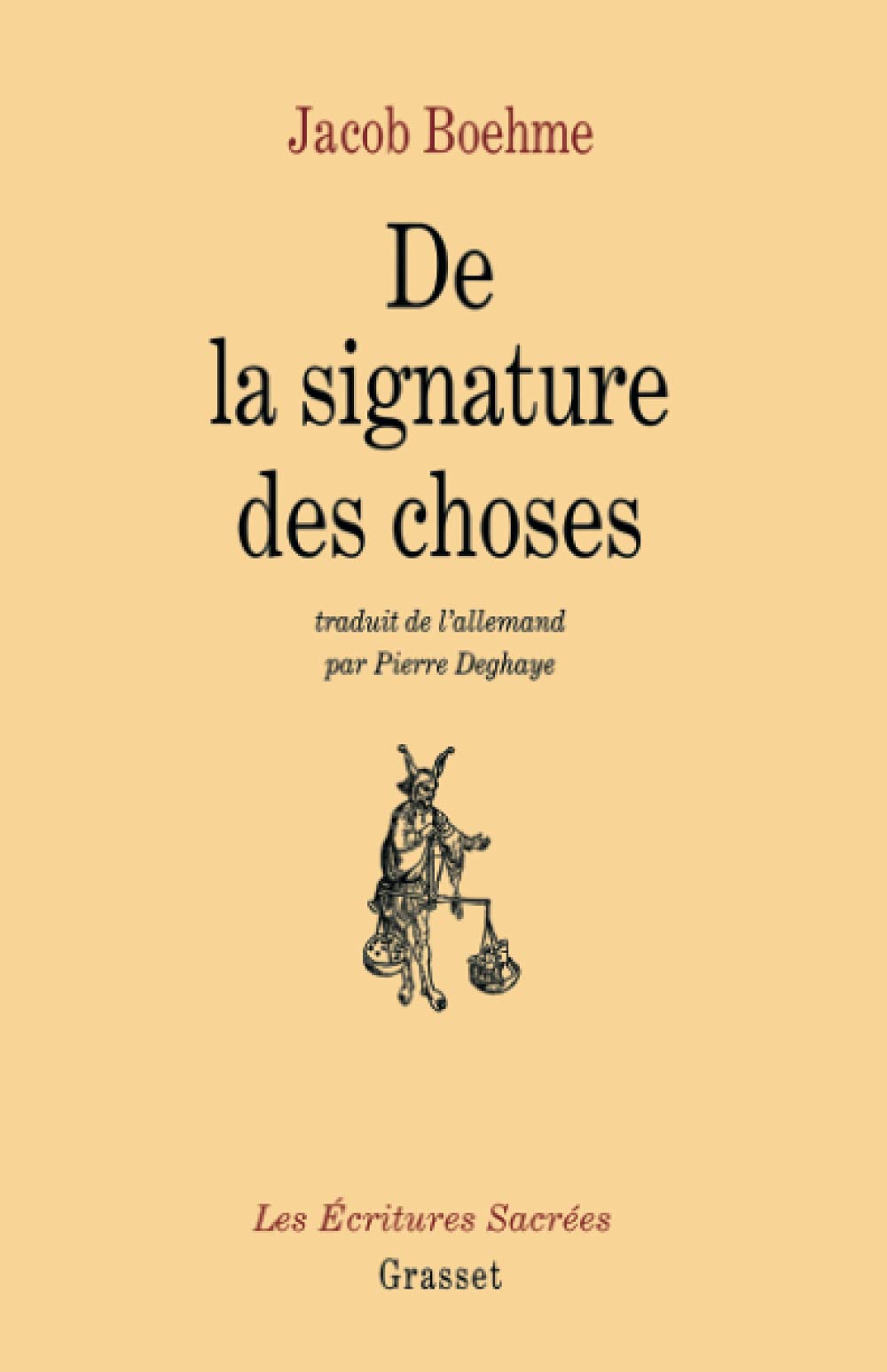 De la signature des choses Religion & Esotericism