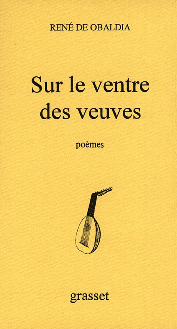 Sur le ventre des veuves Contemporary literature