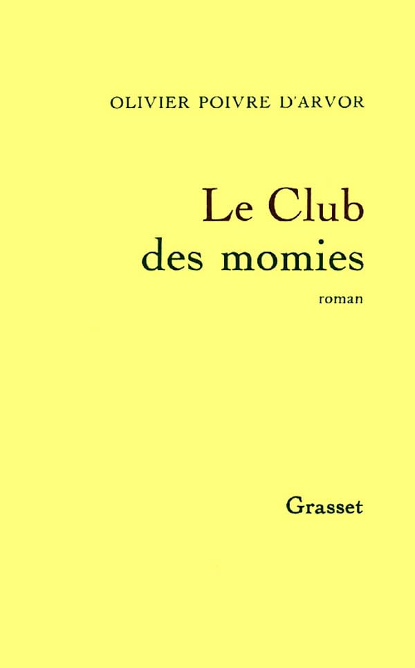 Le club des momies book
