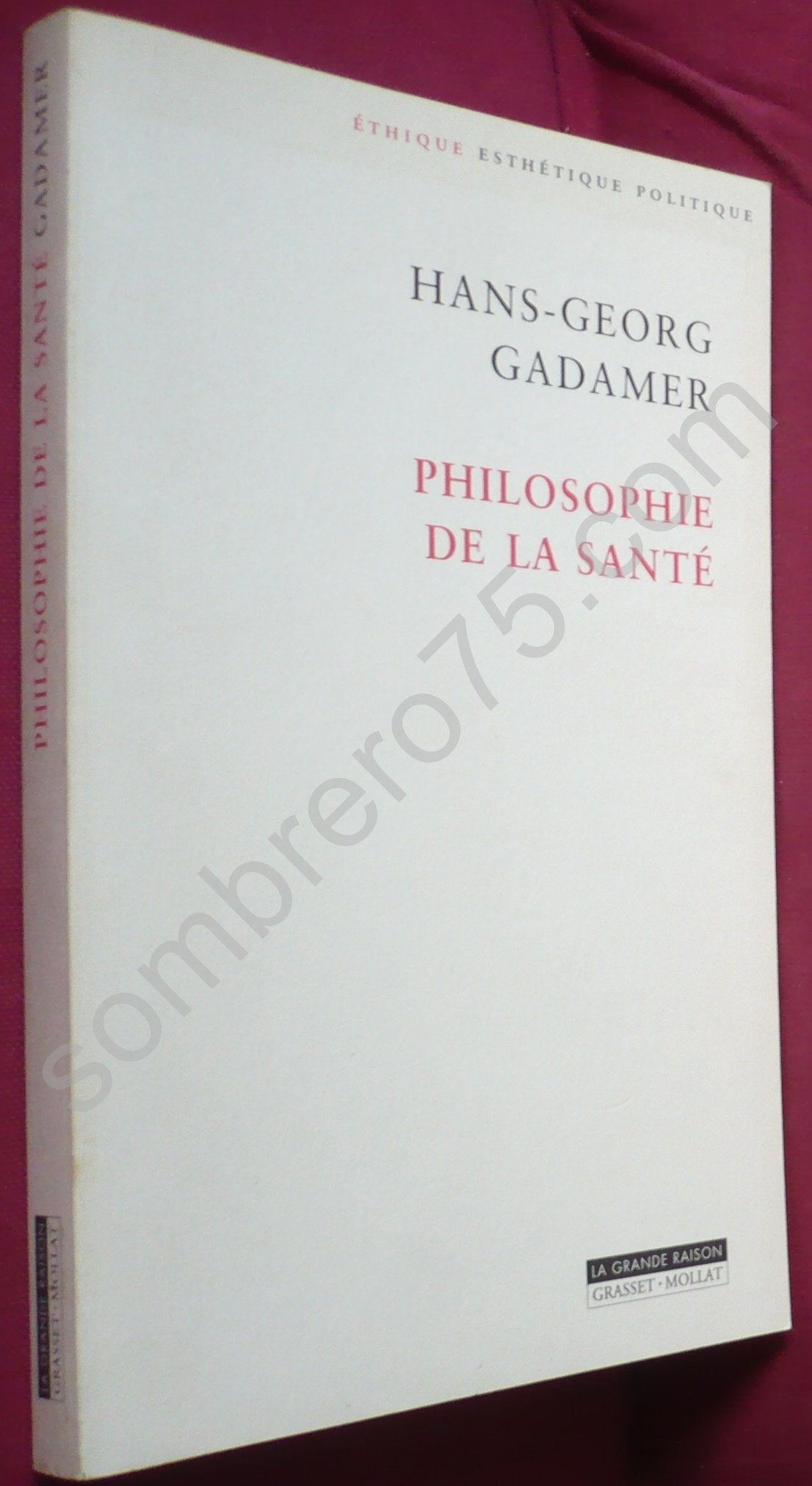 Philosophie de la Sante Philosophy
