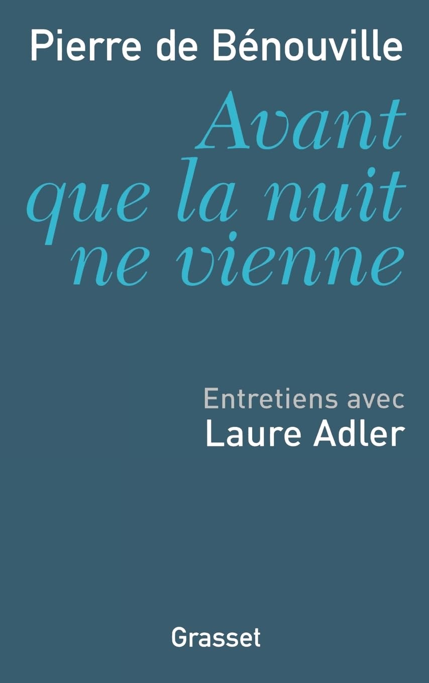 Avant que la nuit ne vienne Essays & Short Stories