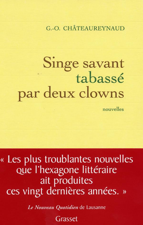 Singe savant tabassé par deux clowns book