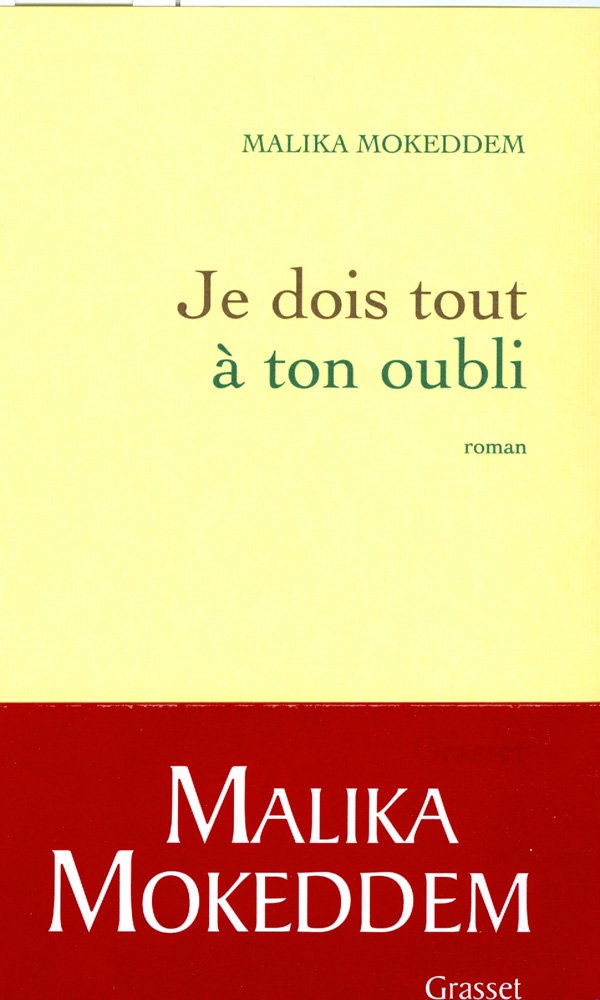 Je dois tout à ton oubli book