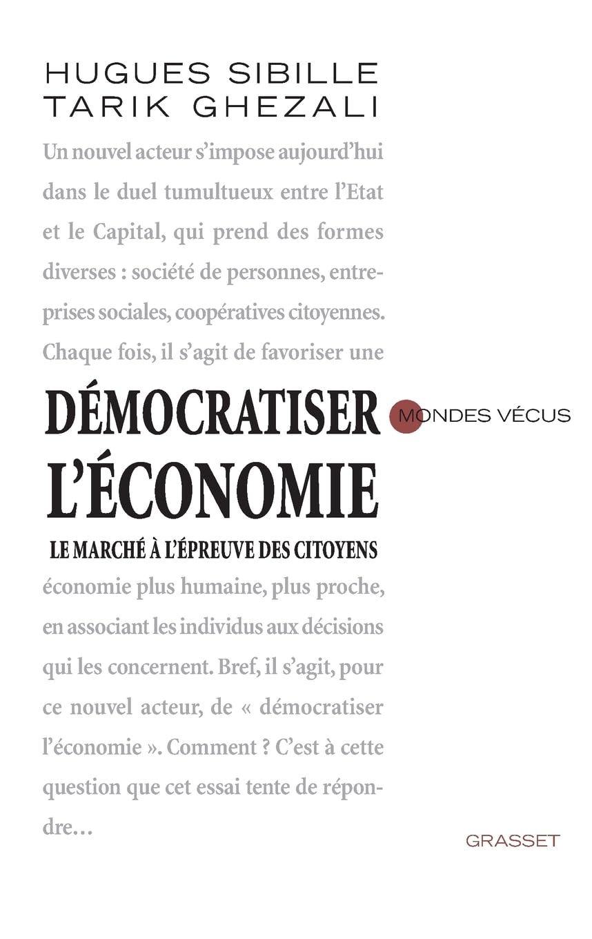 Démocratiser l'économie book
