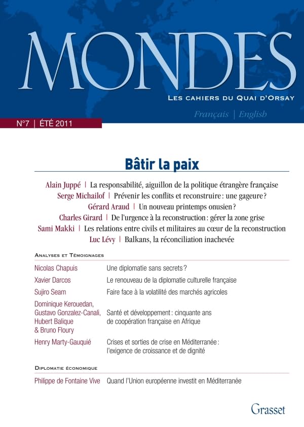 Mondes n°7: Les Cahiers du Quai d'Orsay book
