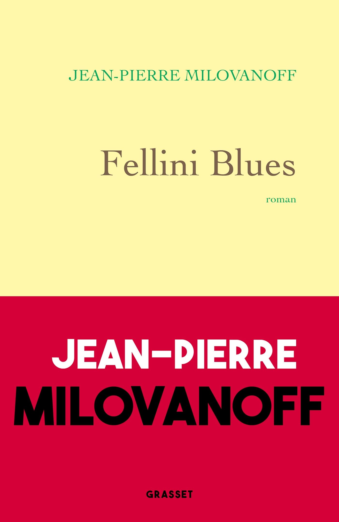 Fellini Blues: roman book