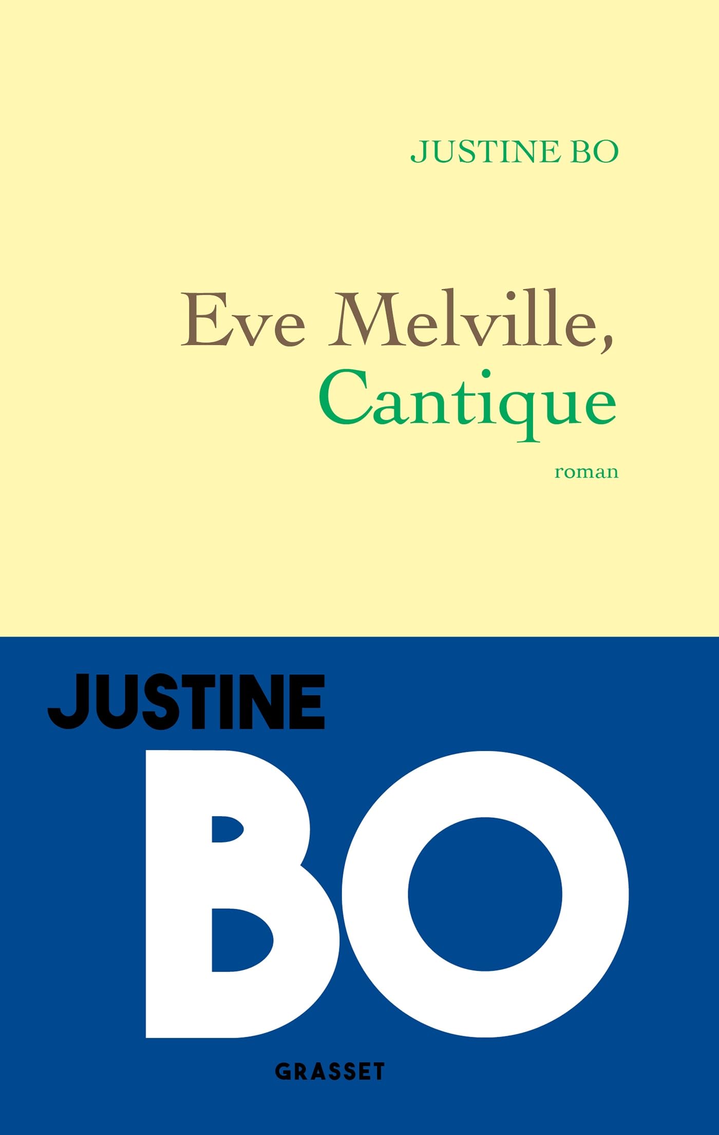 Eve Melville, Cantique: roman book