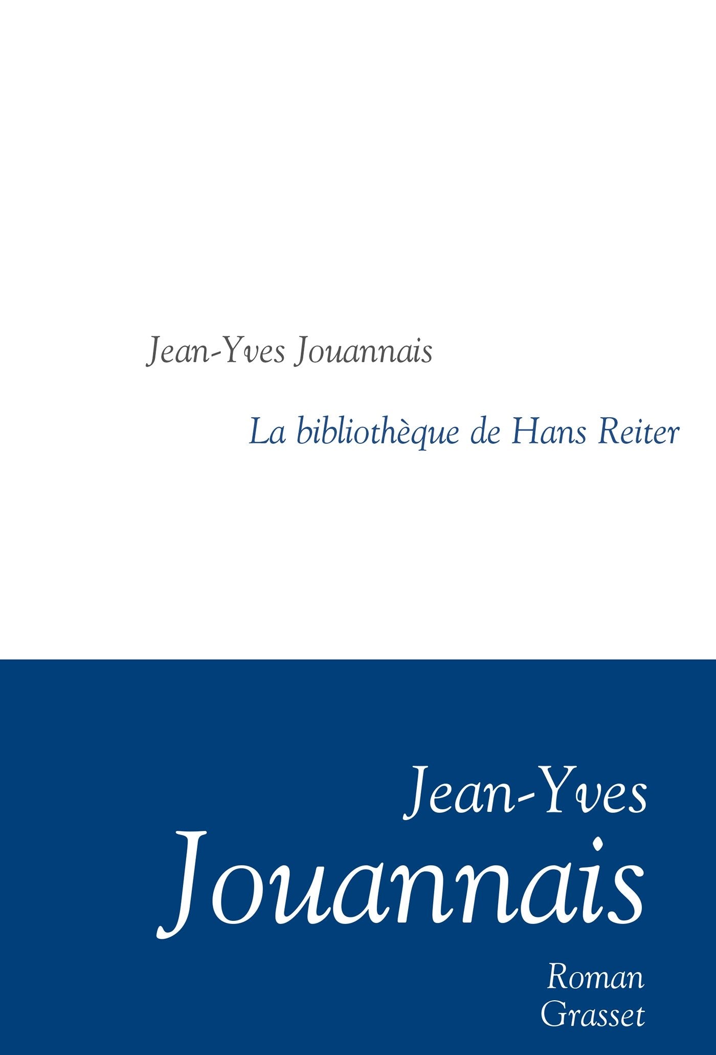 La bibliothèque de Hans Reiter: Collection littéraire dirigée par Martine Saada book