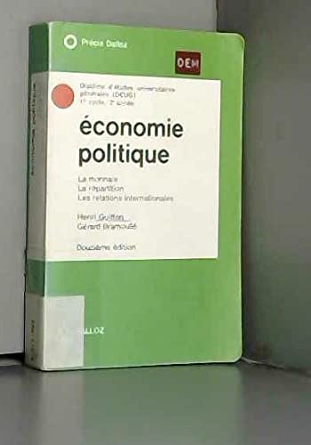 Économie politique book